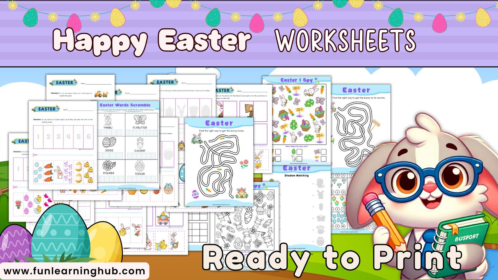 Easter Worksheets 1 Easter Worksheets
