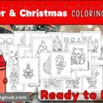 60+ Free Winter and Christmas Coloring …