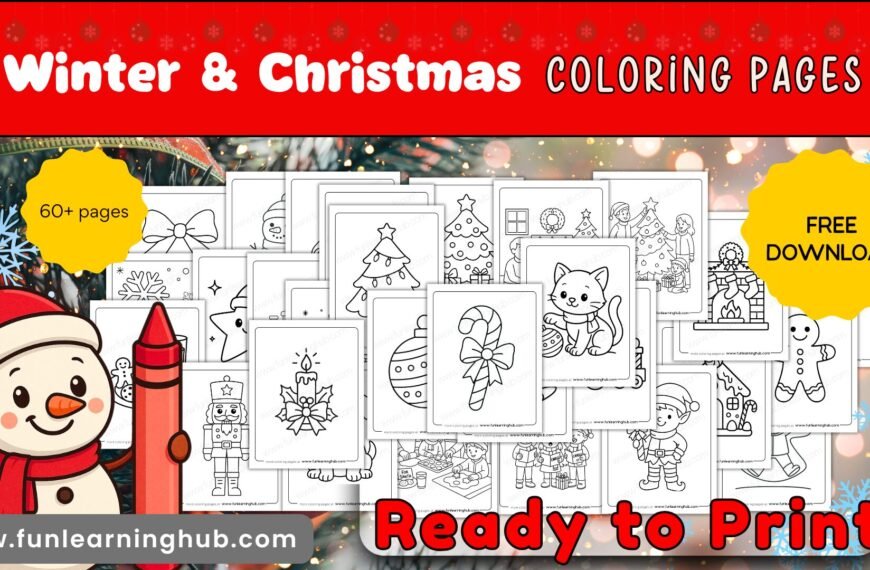 Download free worksheets for kids and printable 11 Free Christmas Coloring Pages