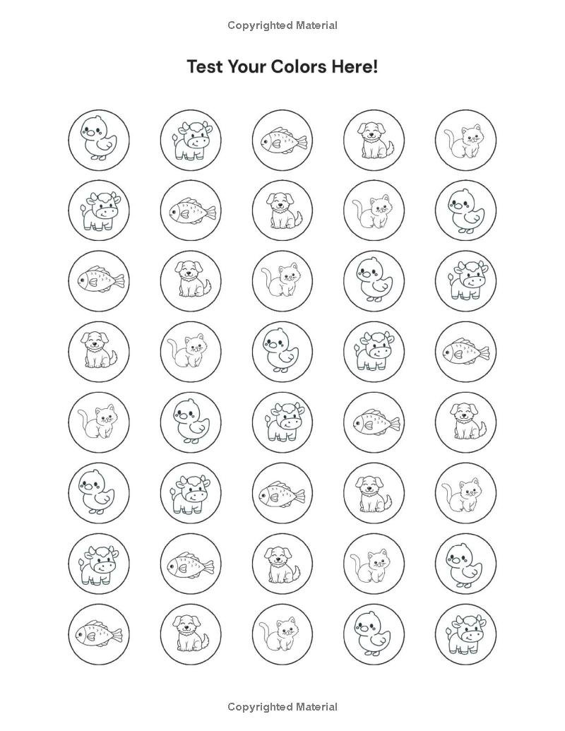 Pets & Farm Animals Coloring Book for Kids Ages 3–8 4 118