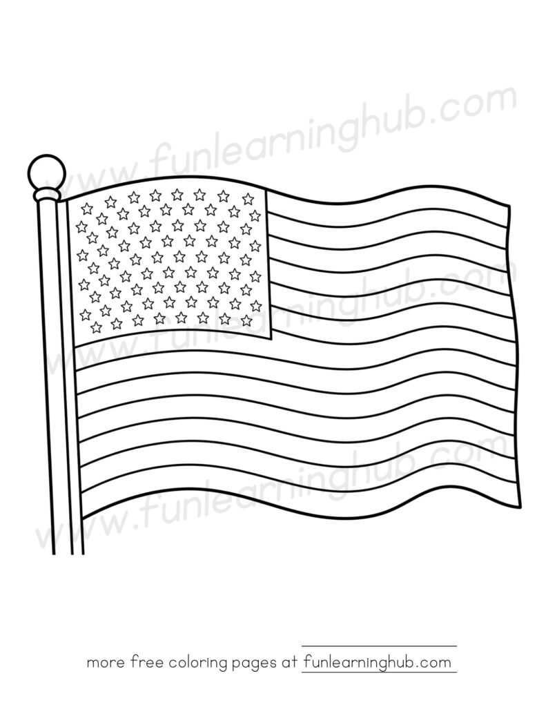4th of July coloring pages free printable