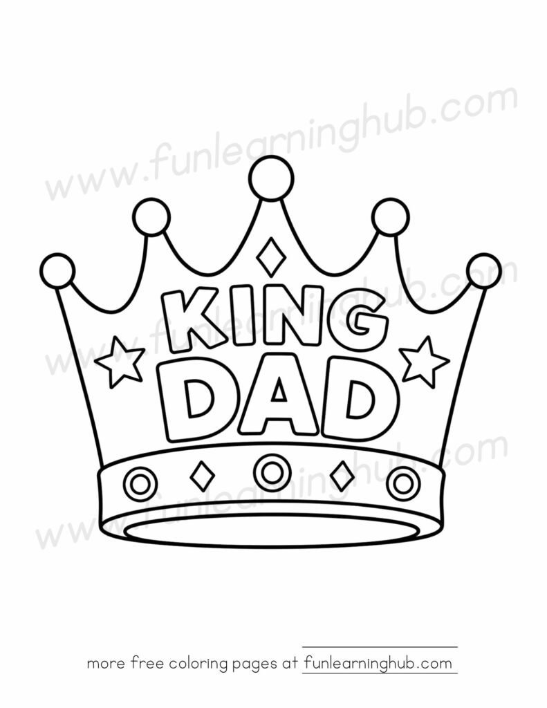 fathers day coloring pages