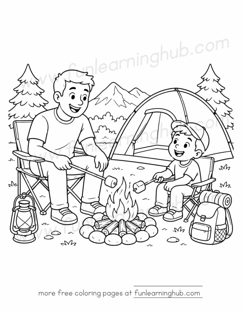 fathers day coloring pages