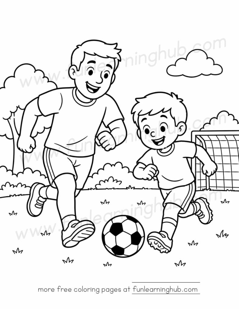 fathers day coloring pages