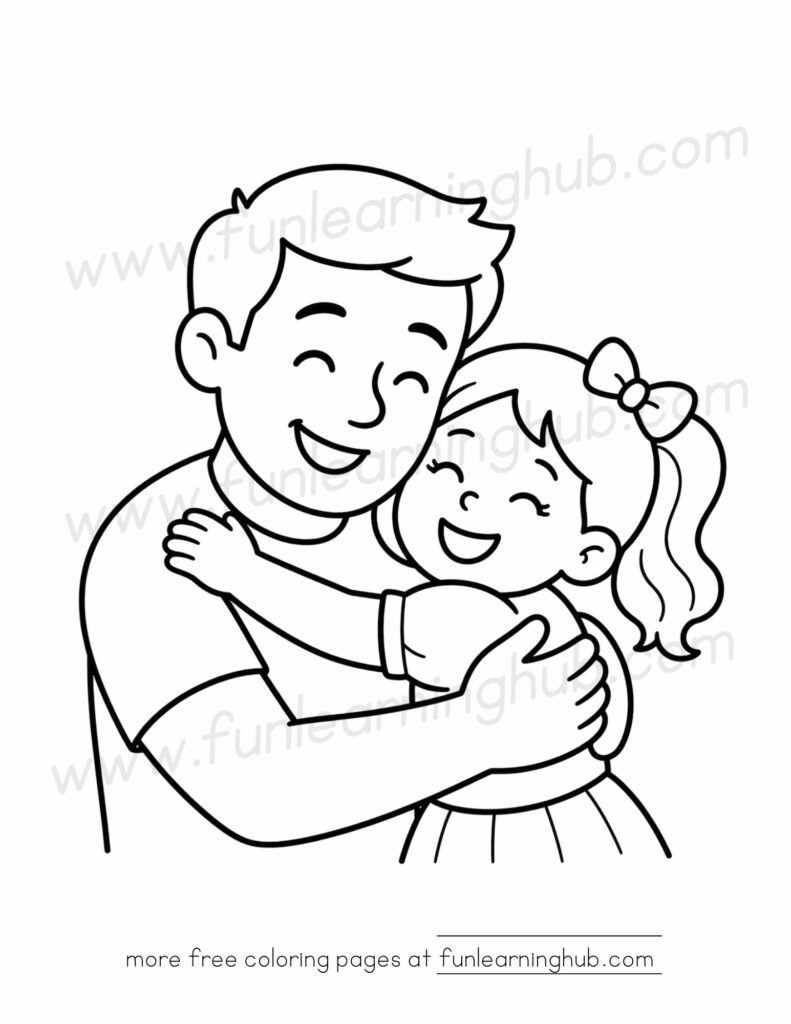 fathers day coloring pages