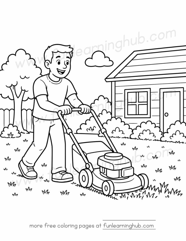 fathers day coloring pages