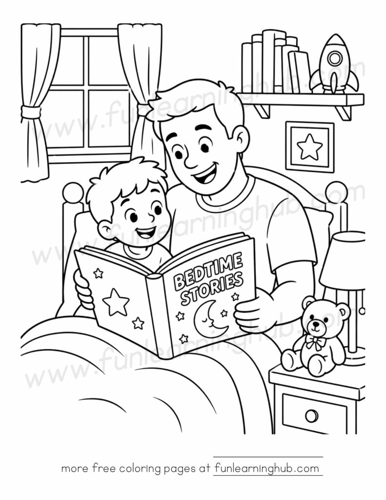 fathers day coloring pages