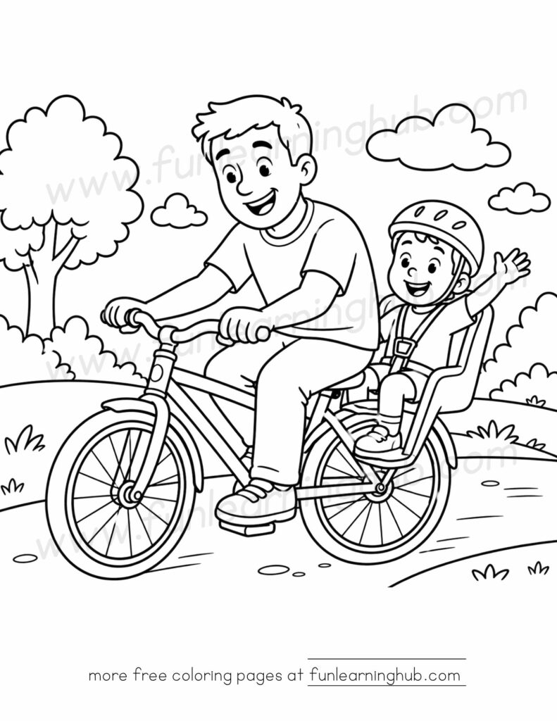 fathers day coloring pages