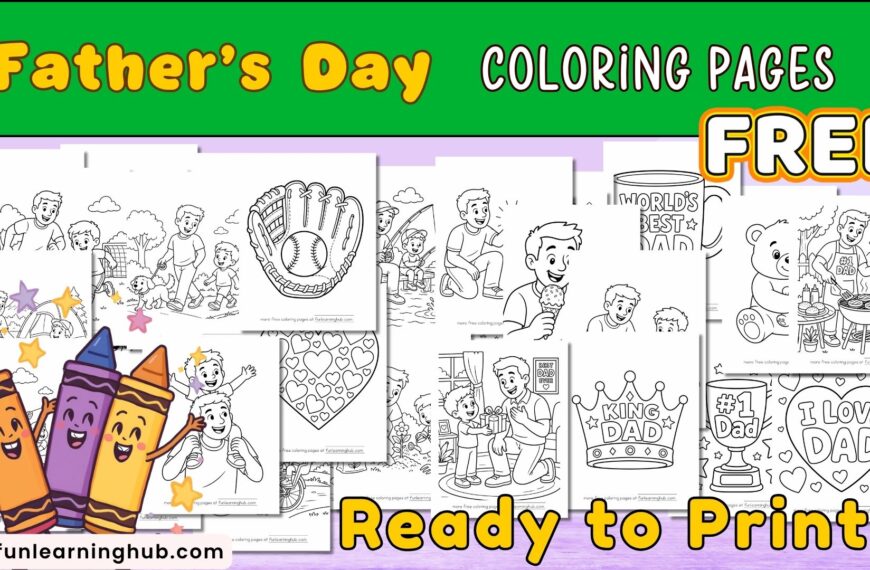 Download free worksheets for kids 62 Father's day coloring pages