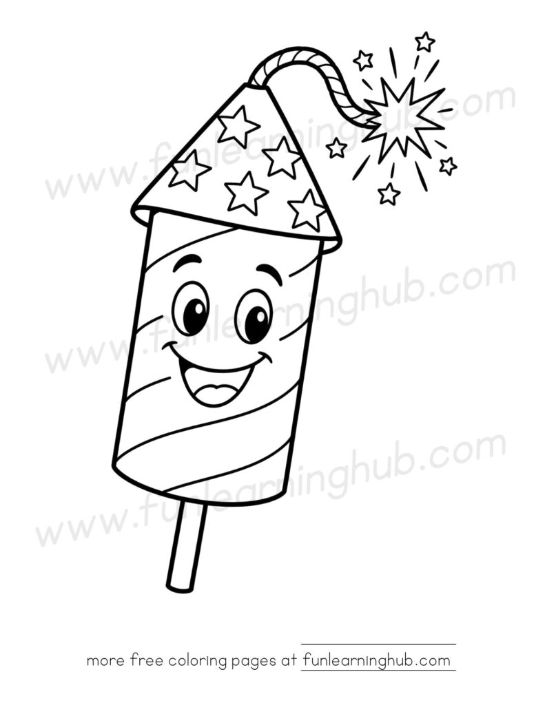 4th of July coloring pages free printable