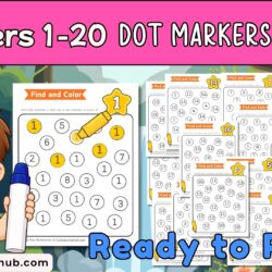 Number Dot Marker Worksheets