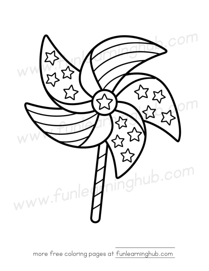 4th of July coloring pages free printable