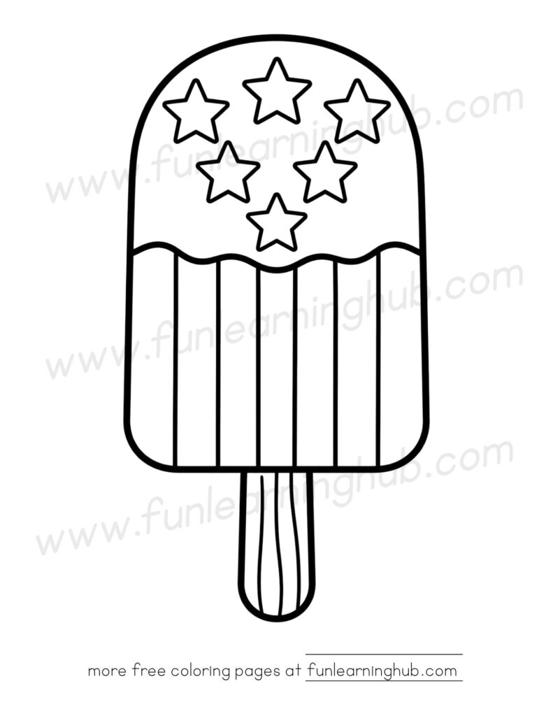 4th of July coloring pages free printable