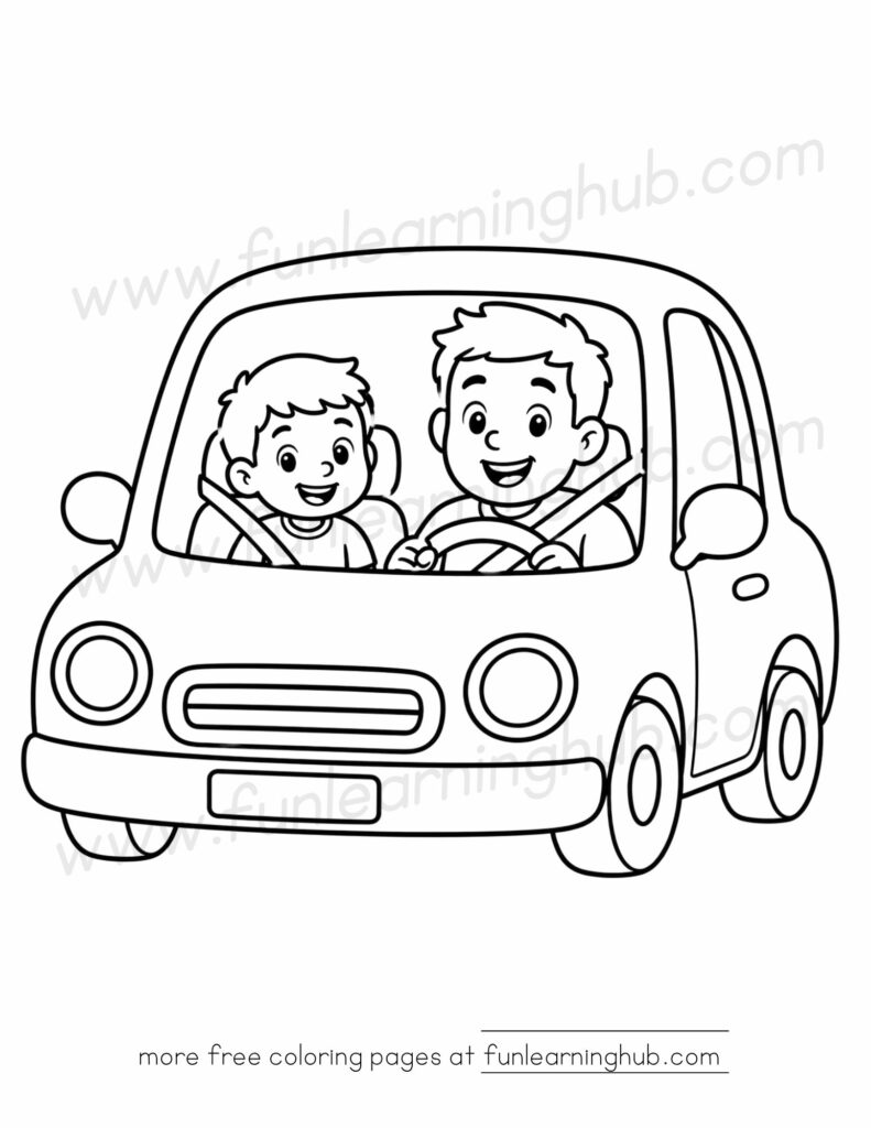 fathers day coloring pages