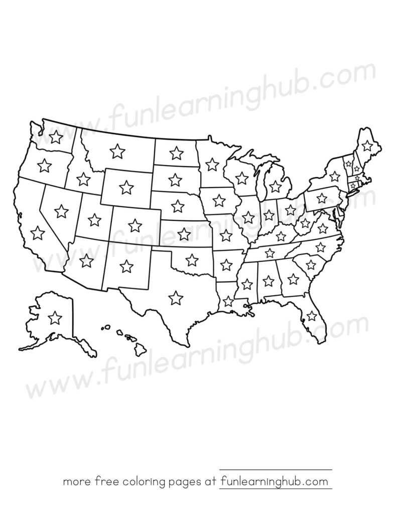 4th of July coloring pages free printable