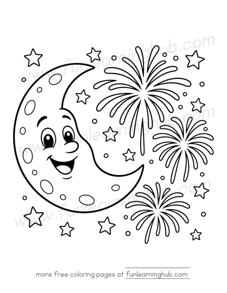 4th of July coloring pages free printable