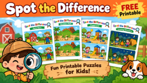 spot the difference printables
