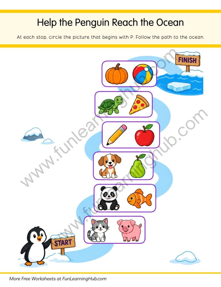 Help the Penguin Reach the Ocean