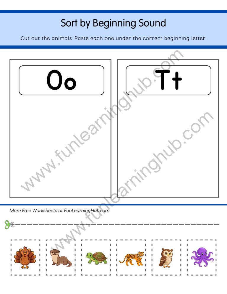 Sort O or T Animals