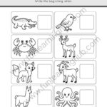 Write the Animal Beginning Letter #2