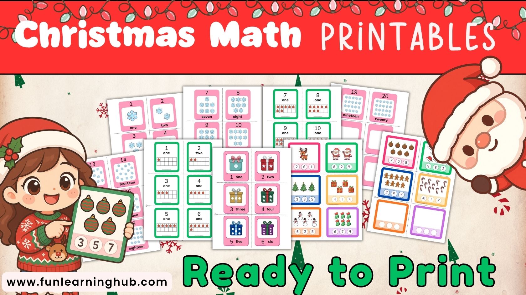 Christmas Math Printables